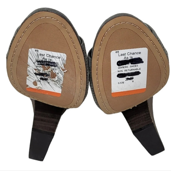 Vince Camuto Kentvi Leather Sandal 9 - Picture 4 of 7